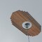 Ekena Millwork Chrysler Wood Fretwork Pierced Ceiling Medallion, Walnut, 16"W x 8"H x 4 1/4"ID x 3/8"T CMWP16X08X0375CSWA - alternate 7